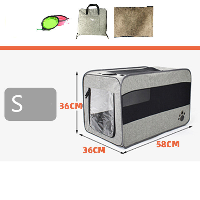 Portable  Folding Fabric Pet Carrier Bag