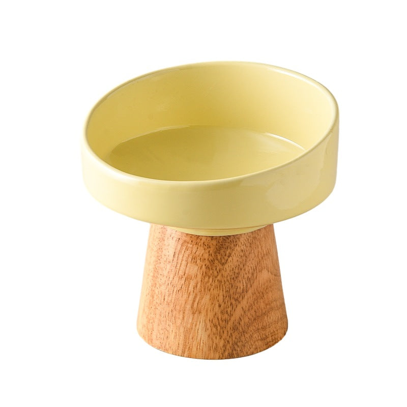 Ceramic Bowl Puppy Dogs Food Water Dish Bowls