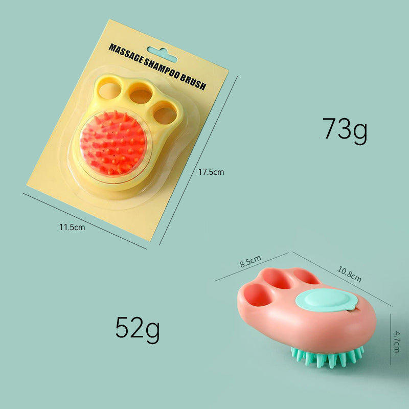 Cat Claw Bath Artifact Brush