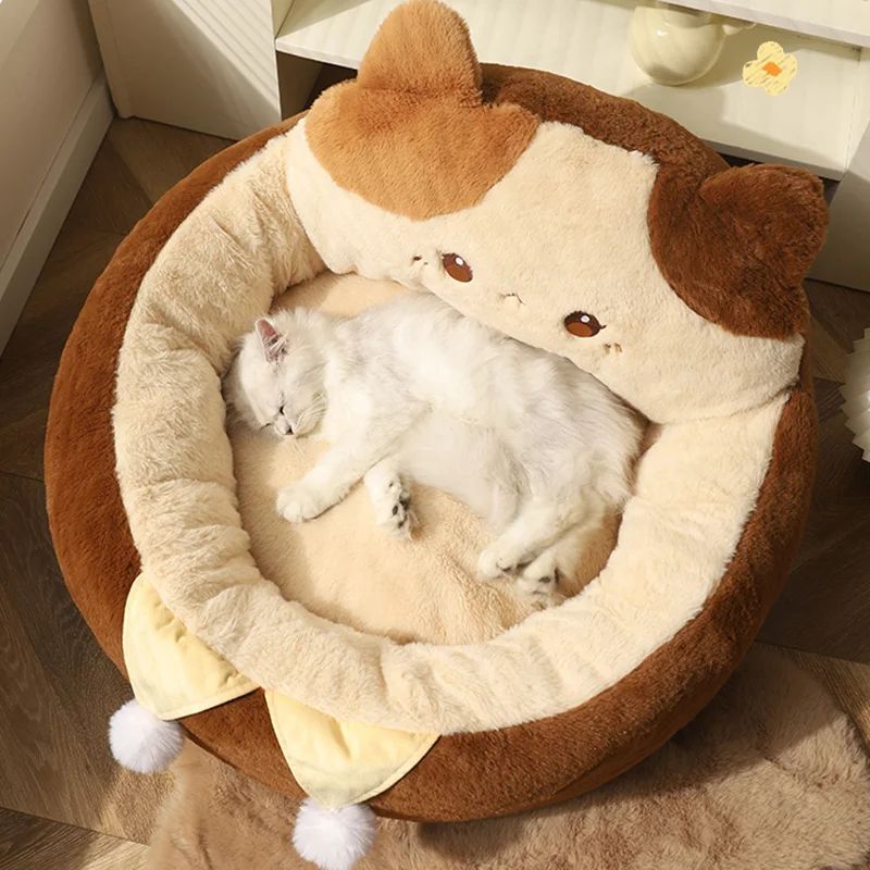 Cats Sofa Bed Round Pad Mattress