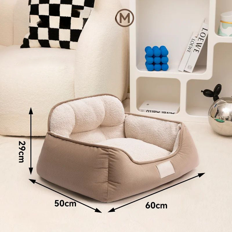 Pet Bed Warm Washable Fluffy Sofa Toys