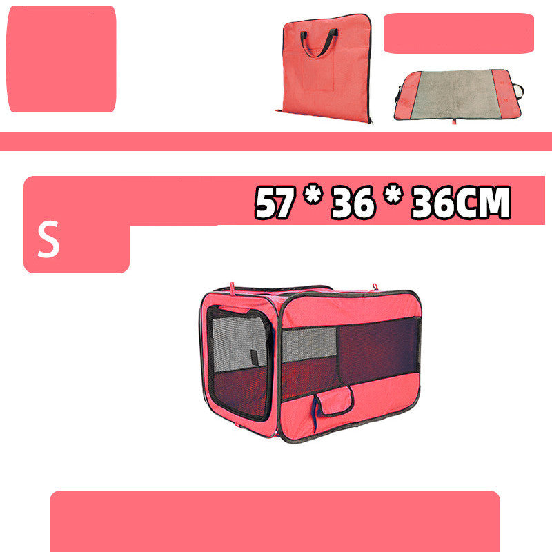Portable  Folding Fabric Pet Carrier Bag